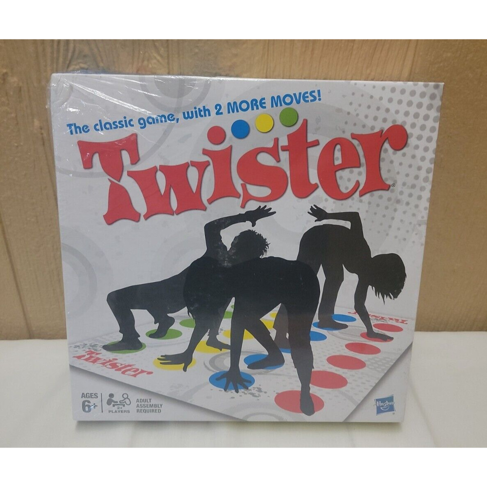Classic Game of Twister - New - Damaged Packaging Ages 6+ Hasbro Family Games